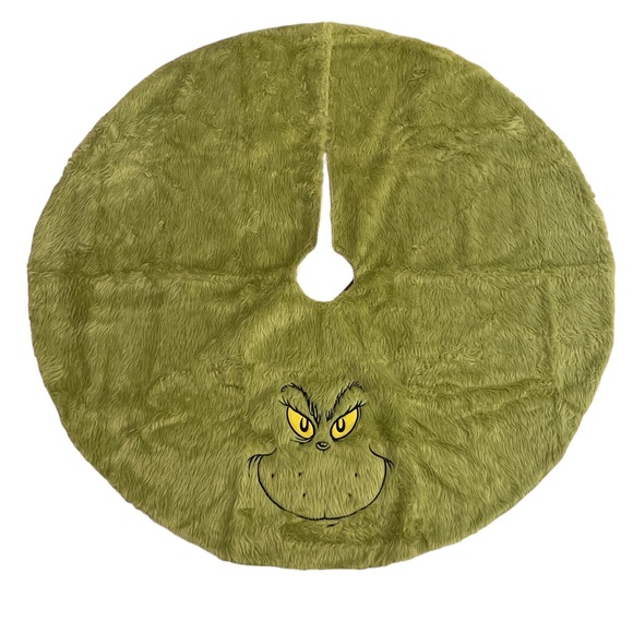 Dr. Seuss Holiday The Grinch Tree Skirt 48 Inches Poshmark